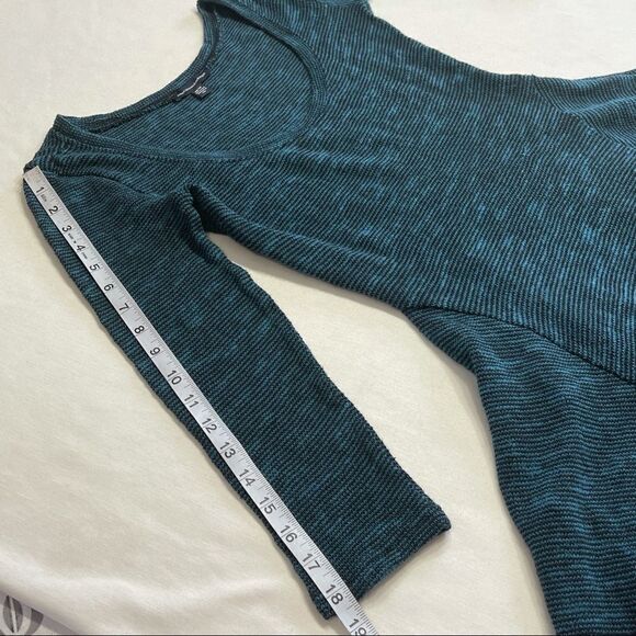 American Eagle Outfitters 3/4 Sleeve Knit Fit & Flare Dress Sz XS - Picture 10 of 15